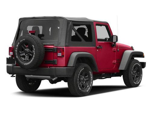Firecracker Red Clearcoat 2016 Jeep Wrangler Willys Wheeler