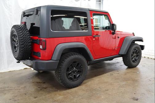Firecracker Red Clearcoat 2016 Jeep Wrangler Willys Wheeler