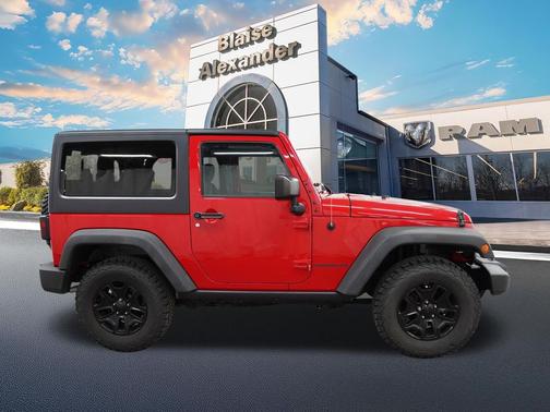 Firecracker Red Clearcoat 2016 Jeep Wrangler Willys Wheeler