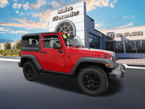 Firecracker Red Clearcoat 2016 Jeep Wrangler Willys Wheeler