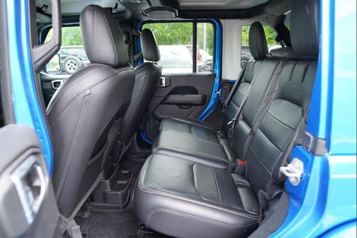 Hydro Blue Pearlcoat 2022 Jeep Wrangler Unlimited 4xe Sahara