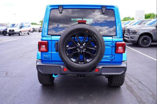 Hydro Blue Pearlcoat 2022 Jeep Wrangler Unlimited 4xe Sahara
