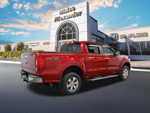 Rapid Red Metallic Tinted Clearcoat 2021 Ford Ranger XLT