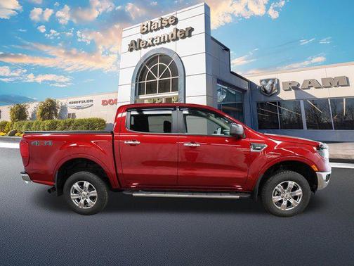 Rapid Red Metallic Tinted Clearcoat 2021 Ford Ranger XLT