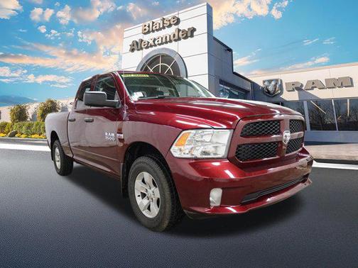 Delmonico Red Pearlcoat 2021 RAM 1500 Classic Warlock Quad Cab 4x4 6'4' Box
