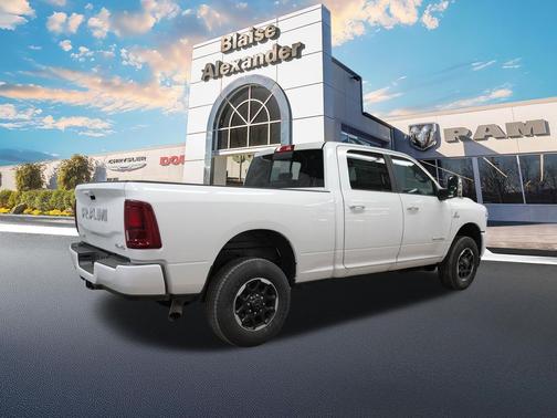 Bright White Clearcoat 2026 RAM 2500 Laramie Crew Cab 4x4 6'4' Box