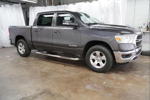 Granite Crystal Metallic Clearcoat 2021 RAM 1500 Big Horn/Lone Star