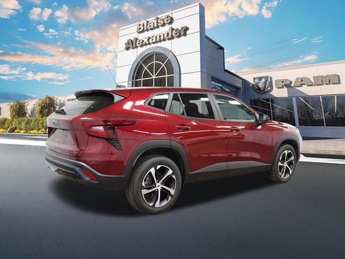 Crimson Metallic 2024 Chevrolet Trax FWD 1RS