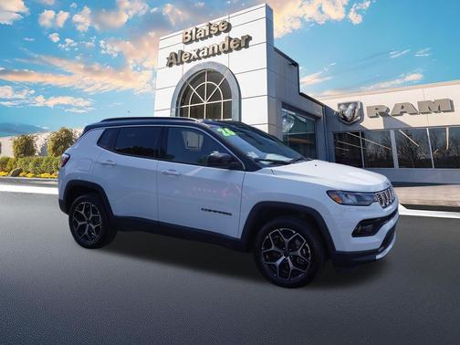 Bright White Clearcoat 2026 Jeep Compass Limited