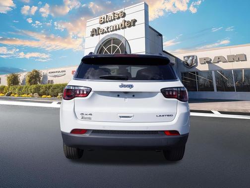 Bright White Clearcoat 2026 Jeep Compass Limited