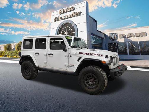 Bright White Clearcoat 2022 Jeep Wrangler Unlimited Rubicon