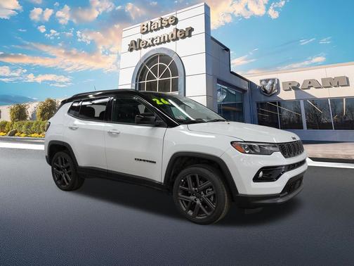 Bright White Clearcoat 2026 Jeep Compass Limited