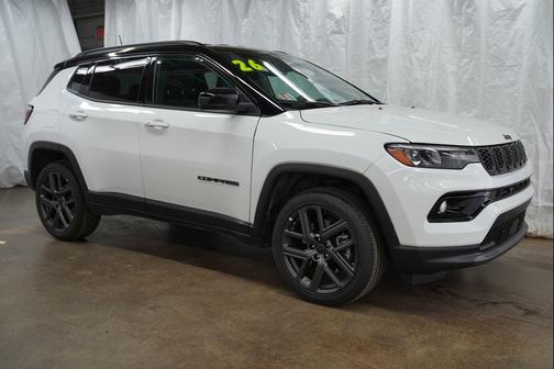 Bright White Clearcoat 2026 Jeep Compass Limited
