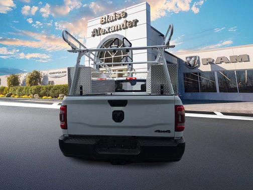 Bright White Clearcoat 2024 RAM 3500 Tradesman Regular Cab 4x4 8' Box