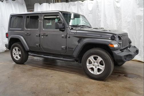 Granite Crystal Metallic Clearcoat 2022 Jeep Wrangler Unlimited Sport