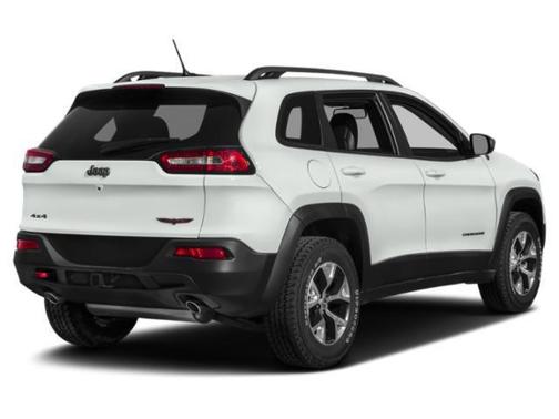 Bright White Clearcoat 2015 Jeep Cherokee Trailhawk