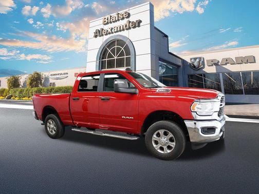 Flame Red Clearcoat 2024 RAM 2500 Big Horn Crew Cab 4x4 6'4' Box