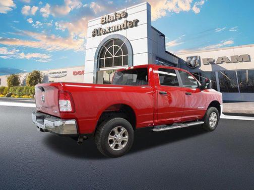 Flame Red Clearcoat 2024 RAM 2500 Big Horn Crew Cab 4x4 6'4' Box