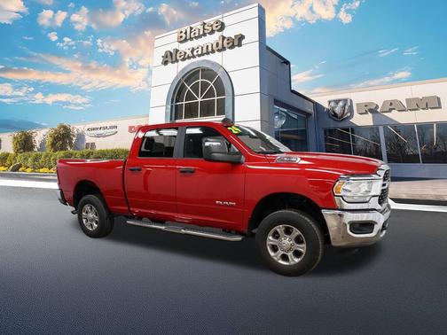 Flame Red Clearcoat 2024 RAM 2500 Big Horn Crew Cab 4x4 6'4' Box