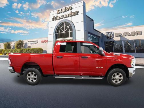 Flame Red Clearcoat 2024 RAM 2500 Big Horn Crew Cab 4x4 6'4' Box