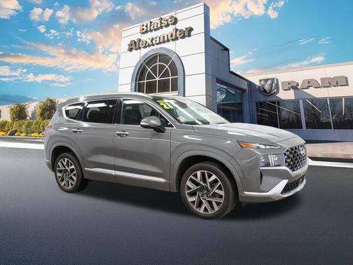 Hampton Gray 2021 Hyundai SANTA FE Calligraphy