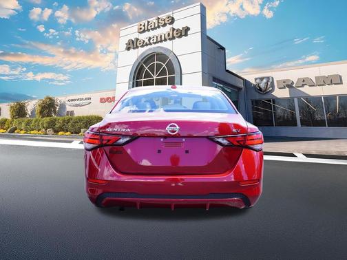 Scarlet Ember Tintcoat 2023 Nissan Sentra SV