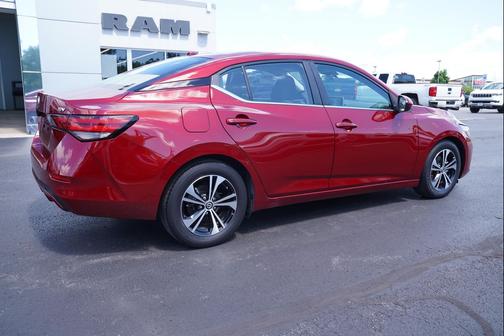 Scarlet Ember Tintcoat 2023 Nissan Sentra SV