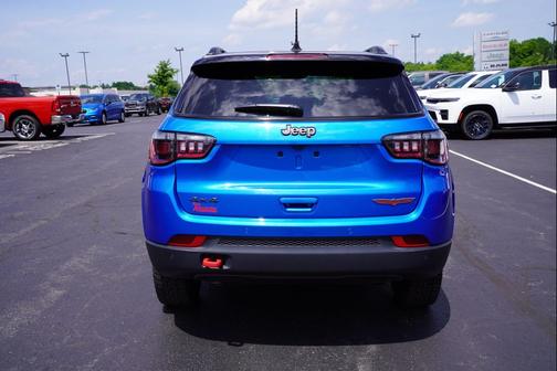 Hydro Blue Pearlcoat 2026 Jeep Compass Trailhawk