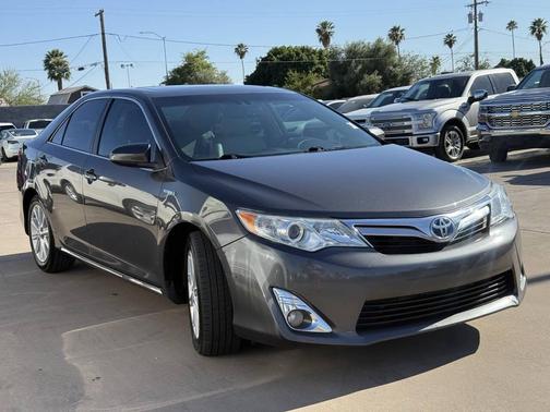 Gray 2014 Toyota Camry Hybrid LE
