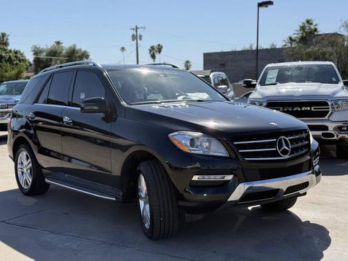 Black 2014 Mercedes-Benz M-Class 4MATIC