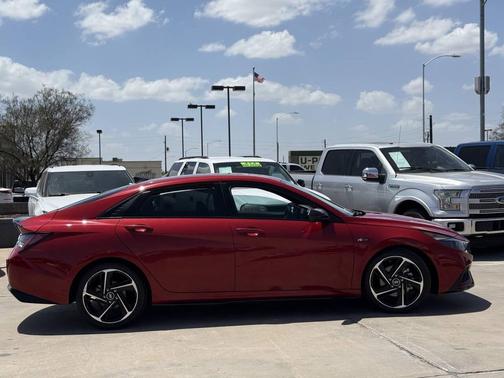 Scarlet Red Pearl 2021 Hyundai ELANTRA SE