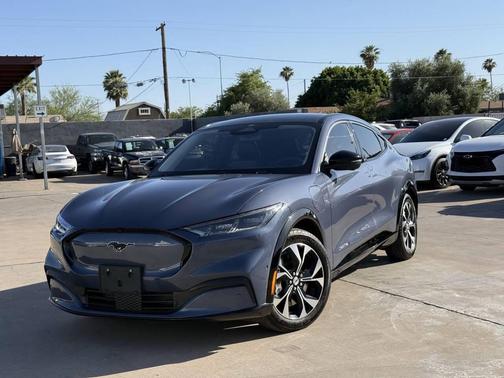 Gray 2021 Ford Mustang Mach-E Premium