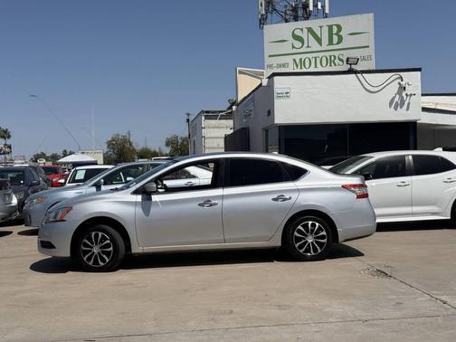 Silver 2015 Nissan Sentra SV