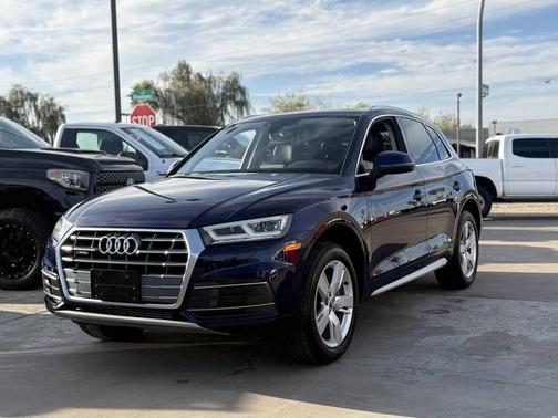 Blue 2018 Audi Q5 2.0T Premium Plus