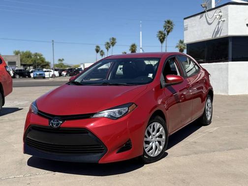 Barcelona Red Metallic 2017 Toyota Corolla LE