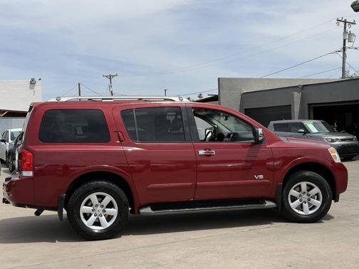Red Brawn 2008 Nissan Armada SE