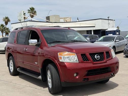 Red Brawn 2008 Nissan Armada SE