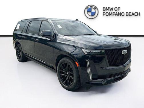 Dark Moon Blue Metallic 2022 Cadillac Escalade ESV Sport Platinum