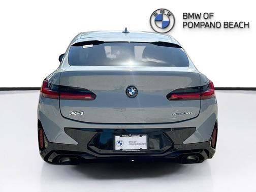 Brooklyn Grey Metallic 2024 BMW X4 xDrive30i