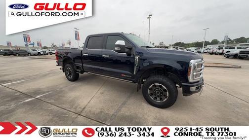 ANTIMATTER BLUE 2024 Ford F-350 PLATINUM