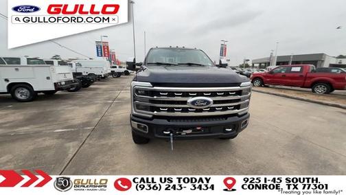ANTIMATTER BLUE 2024 Ford F-350 PLATINUM