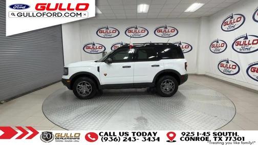 OXFORD WHITE 2024 Ford Bronco Sport BADLANDS