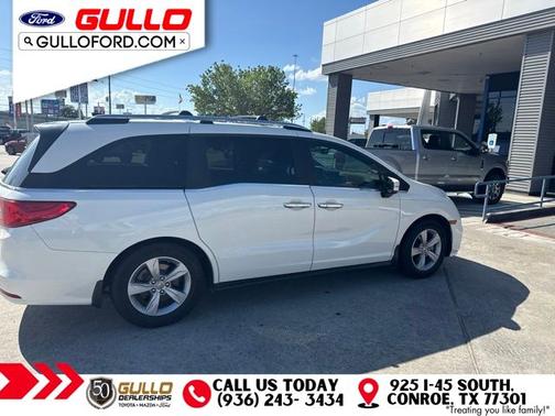 White 2019 Honda Odyssey EX-L