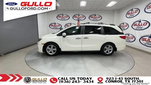 White 2019 Honda Odyssey EX-L