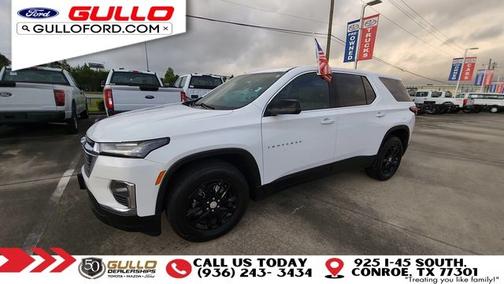 Summit White 2023 Chevrolet Traverse LS W/1LS