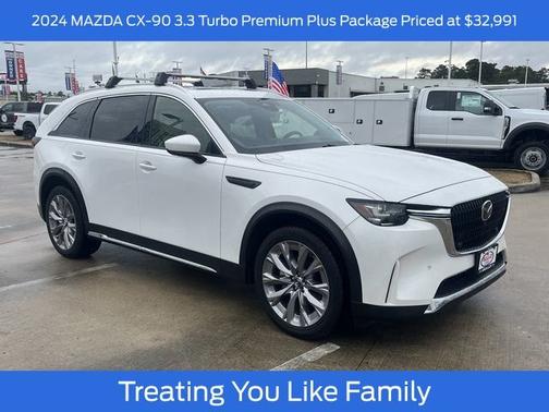 RHODIUM WHITE PREMIUM 2024 Mazda CX-90 3.3 TURBO PREMIUM PLUS