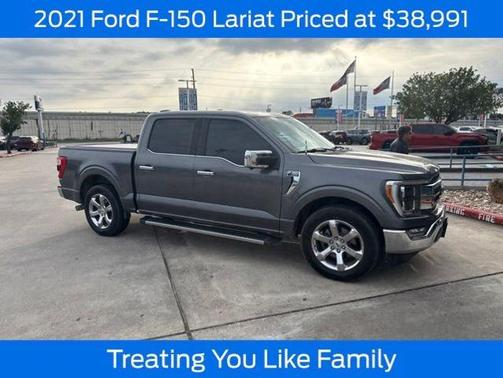 CARBONIZED GRAY METALLIC 2021 Ford F-150 LARIAT