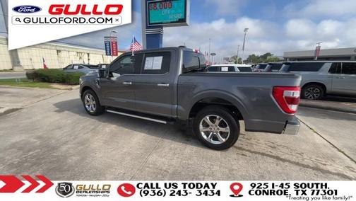 CARBONIZED GRAY METALLIC 2021 Ford F-150 LARIAT