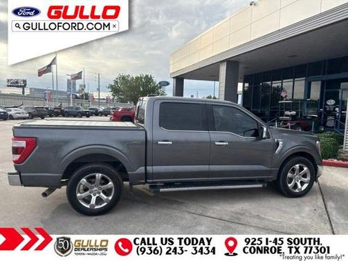 CARBONIZED GRAY METALLIC 2021 Ford F-150 LARIAT