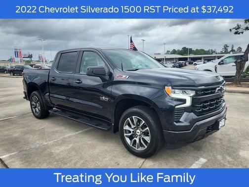 Dark Ash Metallic 2022 Chevrolet Silverado 1500 RST